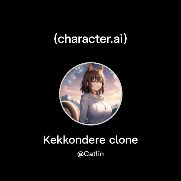 Chat with Kekkondere clone | character.ai | AI Chat, Reimagined–Your ...