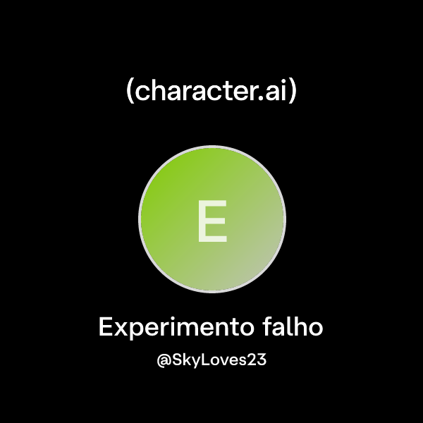 Falho Chat with Experimento falho | character.ai | AI Chat, Reimagined–Your ...