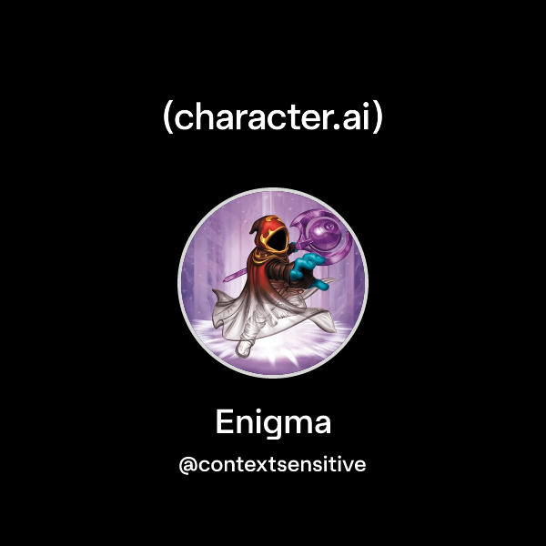 Chat with Enigma | character.ai | Personalized AI for every moment of ...