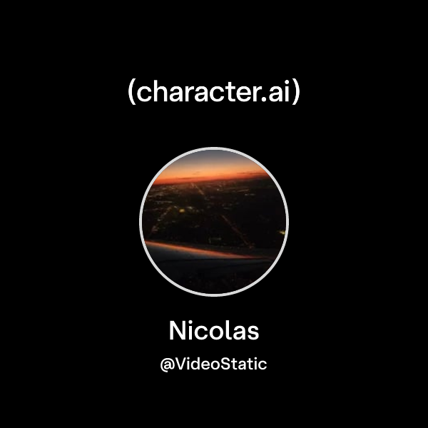 Nicolas (@VideoStatic) | character.ai | Personalized AI for every ...